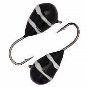 Капля с ушком d 3,0 мм, вес 0,5 гр, обмазка черная-винт /10 шт/